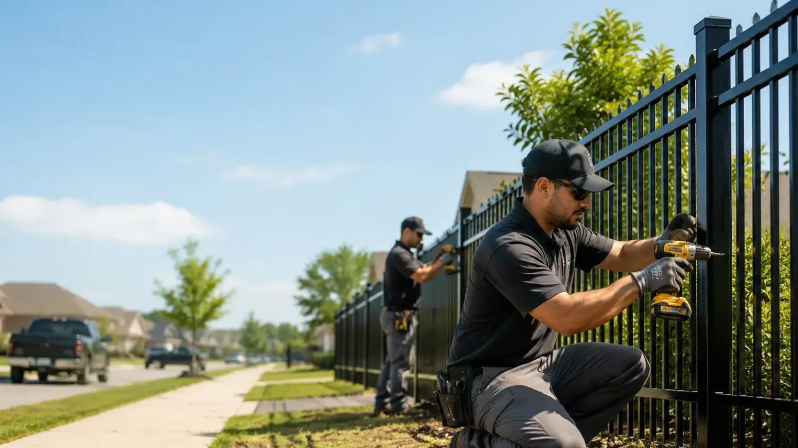Metal Fence Installation in Anson, TX